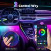 22in1 Symphony Car Ambient Light RGB 213 Color Universal Car Interior led strip acrylic Backlight Guide Symphony Atmosphere lamp