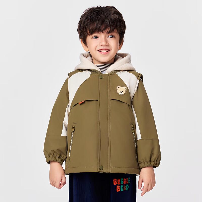 PawinPaw 3-in-1 Cartoon Bear Kids' Padded Two-Piece Set