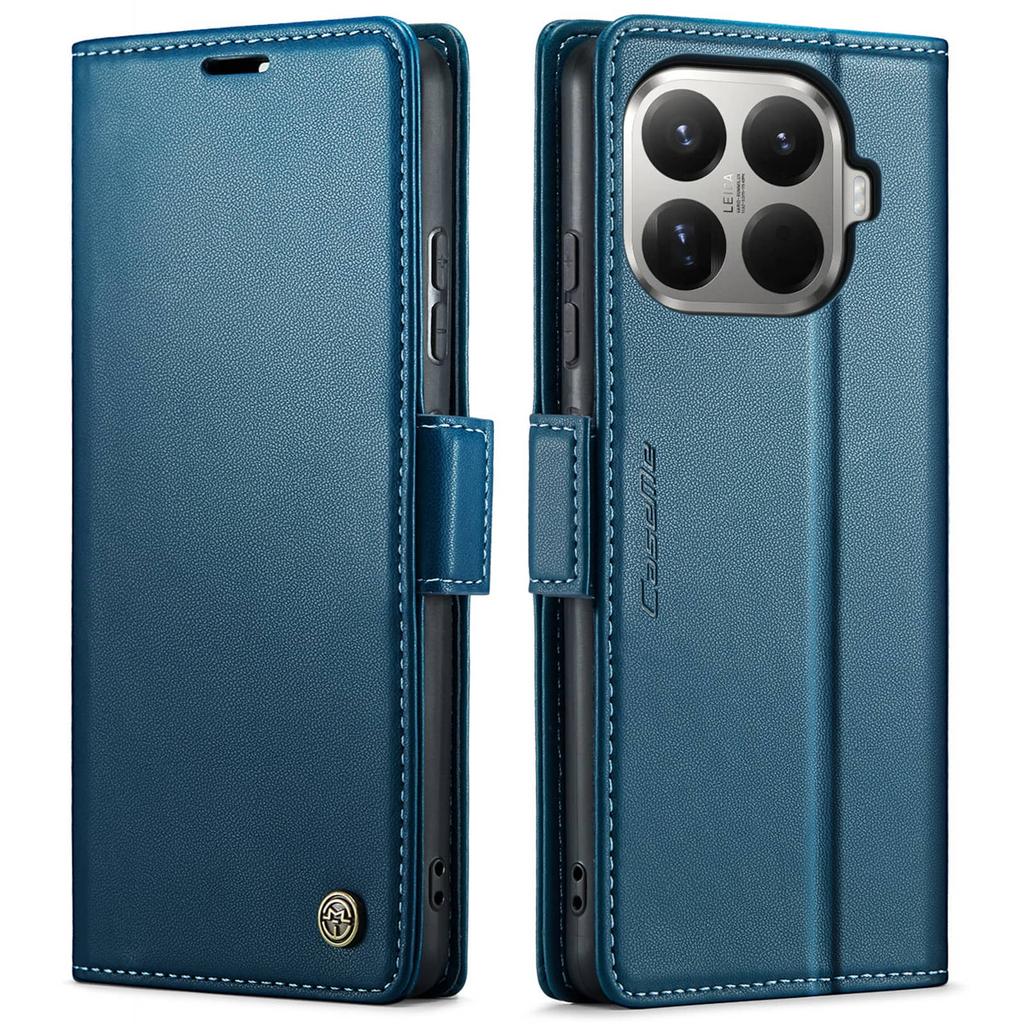For Xiaomi 15T Pro Xiaomi 15T Case With Card Holder, Wallet Case with RFID Blocking, Durable Leather Kickstand Magnetic Clasp