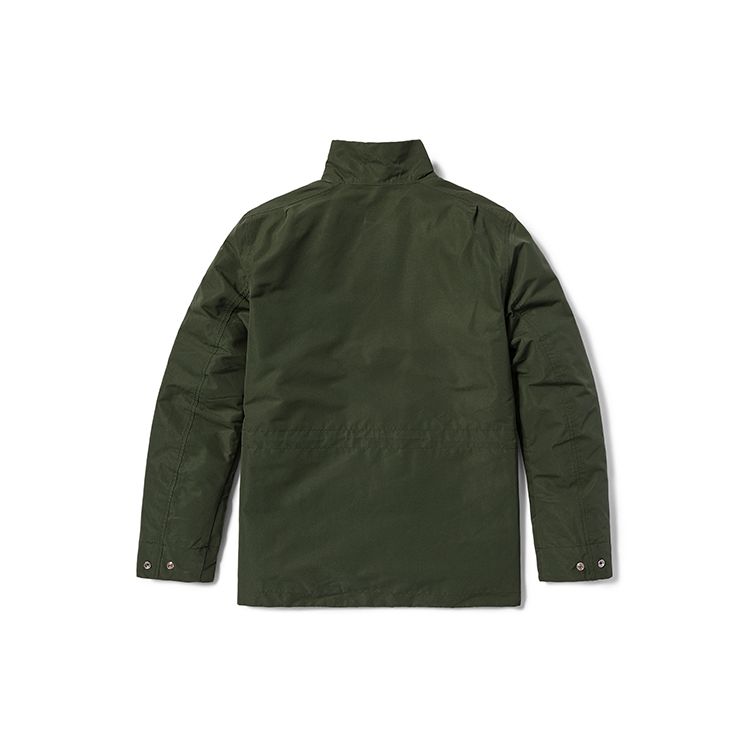 Timberland Veste d'extérieur chaude matelassée imperméable trois-en-un pour hommes Vestes Vert A69RN-U31