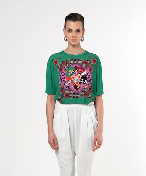 Greedius Pony Logo T-Shirt 34 (Xs)