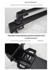 Aluminum Roof Rack Crossbars for Jeep Liberty/Patriot Luggage Modification
