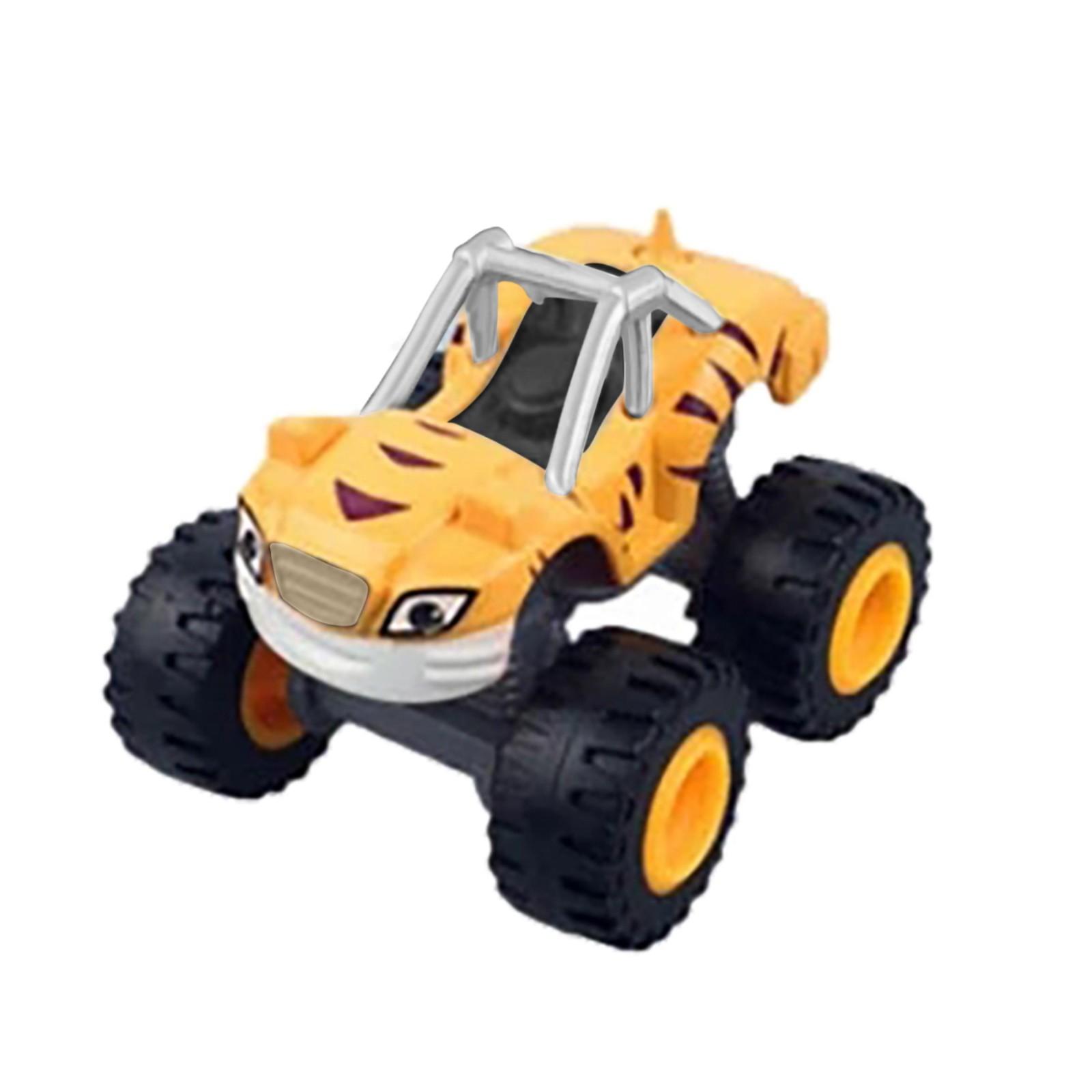 

Monsters Truck Toys Machines Car Toy Classic Blaze Cars Toys Model Gift жёлтый