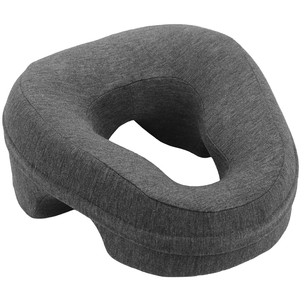 Memory Foam Face Pillow for Relaxation, Easy Breathing, Reduced Strain, Water Washing, Massage, Lunch Break, Desk Work