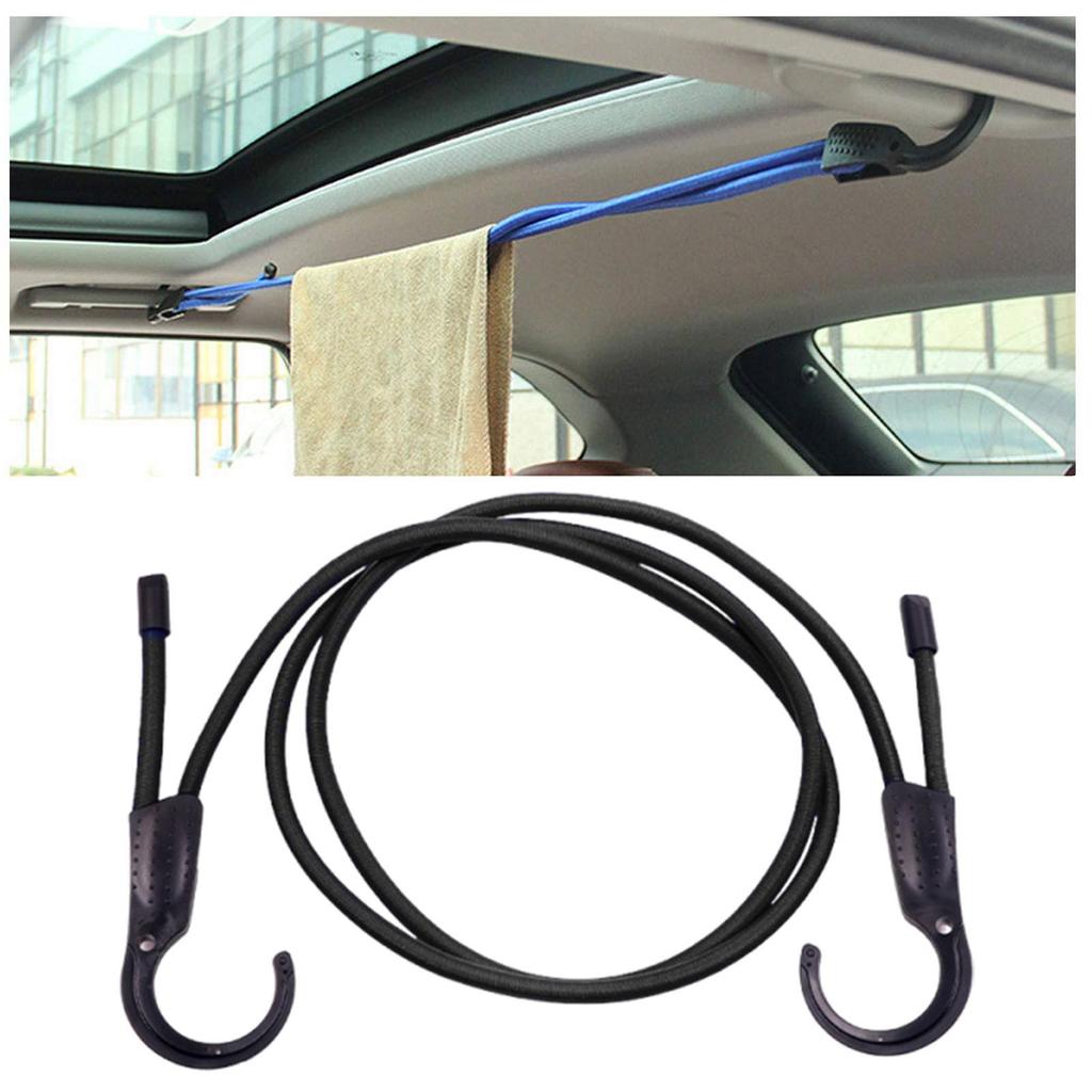 Travel Clothesline Clothes Hanger Rope Stretch Laundry Line Elastic Cord Reusable Clothing Line for Hotel Room Indoor Outdoor