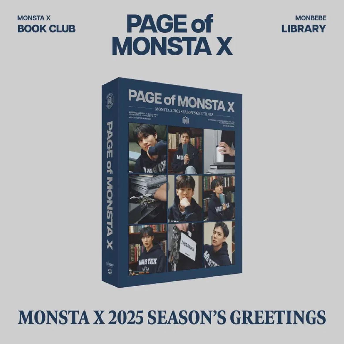 

Monsta X 2025 Sealed Season s Greetings