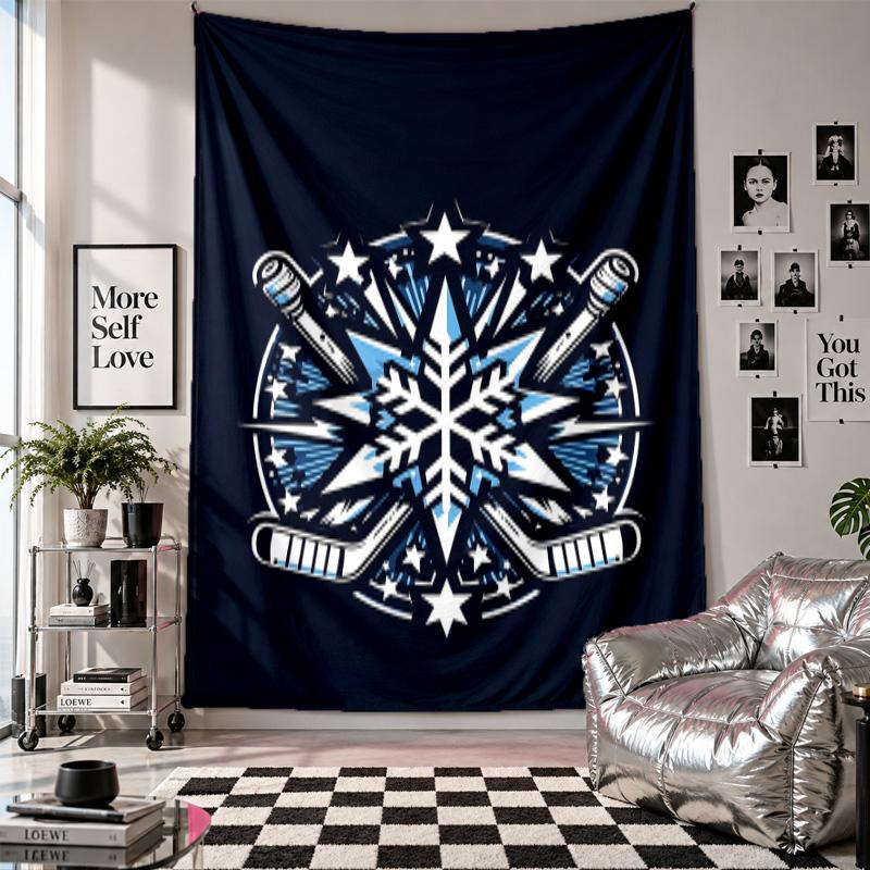 Wall TapestryToronto Maple Leafs Art Hanging Cloth Decorative Background Cover for Room Decoration