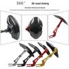 Carbon Fiber Rear Fender Splash Guard for Ninebot SMAX N1S Electric Scooter Modification