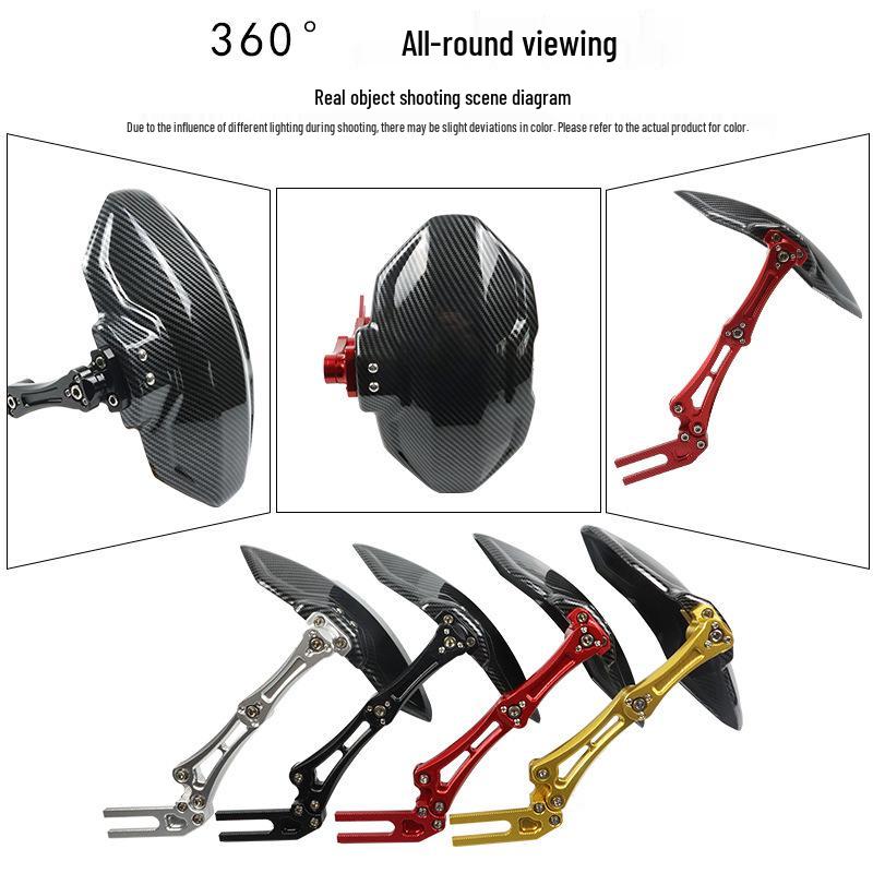 Carbon Fiber Rear Fender Splash Guard for Ninebot SMAX N1S Electric Scooter Modification