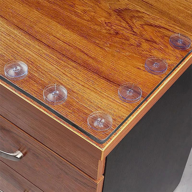1-30 stuks Mini Dubbelzijdige Zuignappen Tafelbladen Transparante Afstandhouders Transparante Hanger Haken Glas Auto Ruit Antislip Zuignappen