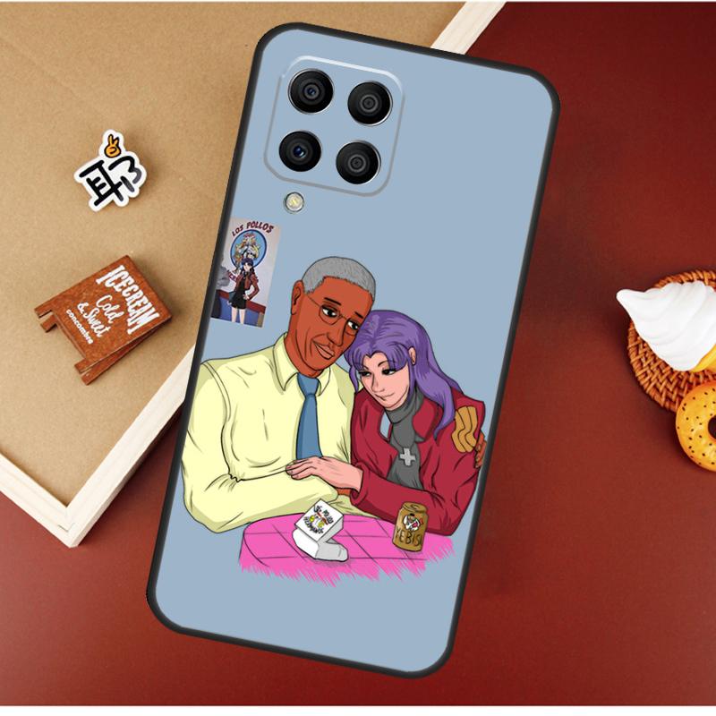 Misato and Gus Case For Samsung Galaxy M13 M53 M51 M31 M11 M14 M34 M54 M12 M32 M52 M16 M36 M56 M15 M35 M55