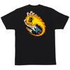Storlek Stor Santa Cruz Skateboards O'Brien Screaming Reaper T-shirt Svart