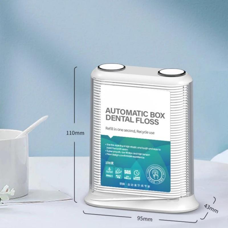 Automatic Floss Holder Disposable Floss Stick Floss Stick Dispenser Automatic Floss Dispenser Floss Dispenser Oral Care Tools