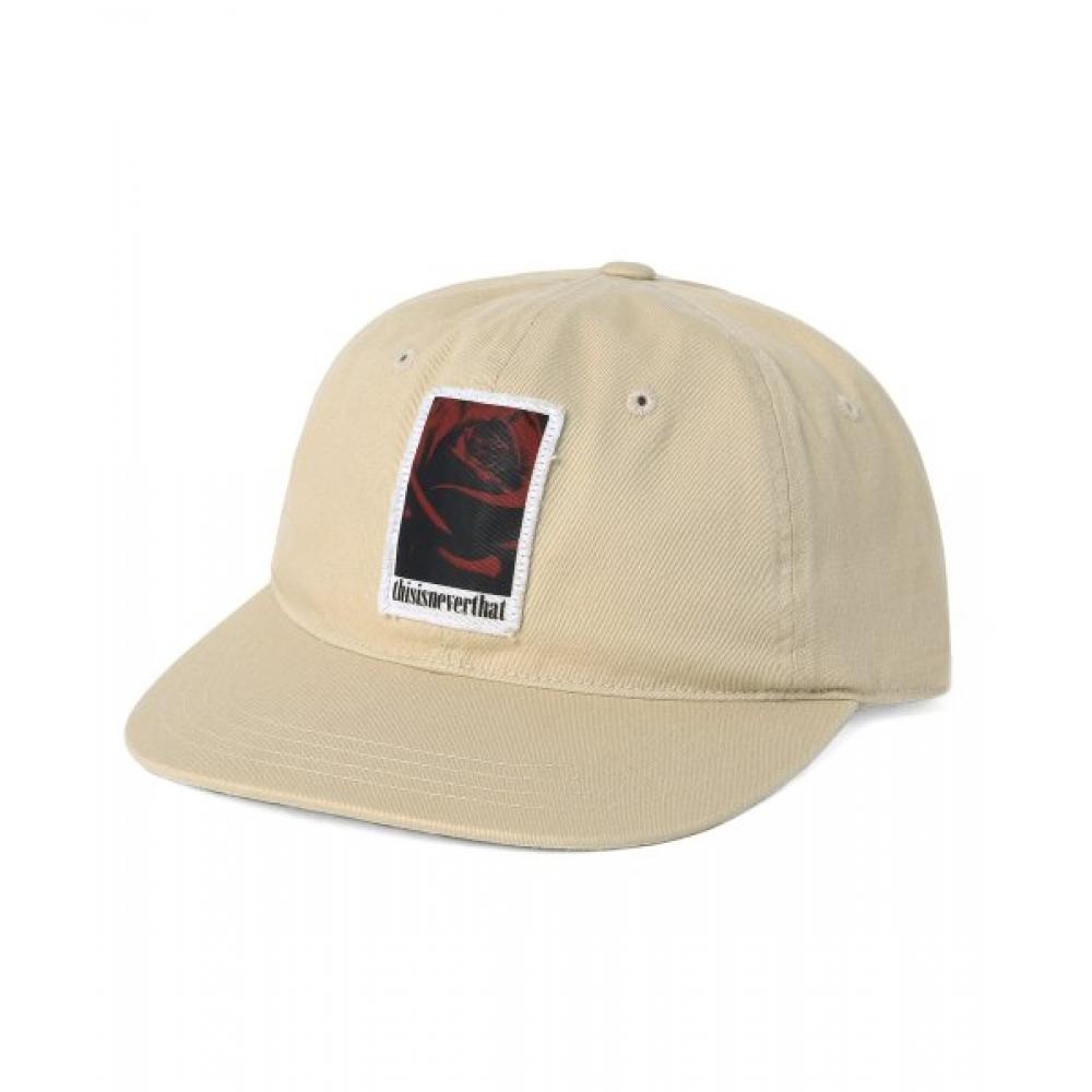 ThisIsneverthat  ThisIsneverthat  Кепка с розой Бежевая FREE