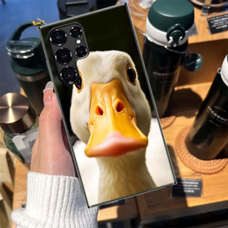 Yellow Duck Cases Phone Case for Samsung Galaxy S26 Ultra S25 Edge S24 S23 FE S21 Plus S20 S22 S10 Cover TPU Capa Shell Shockpro