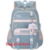 Large Capacity Girls Backpack With Breathable Material For School Education