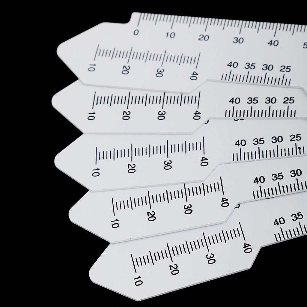 Buy Optical Pupil Distance Ruler Ophthalmic PD Foreign Soft at ...