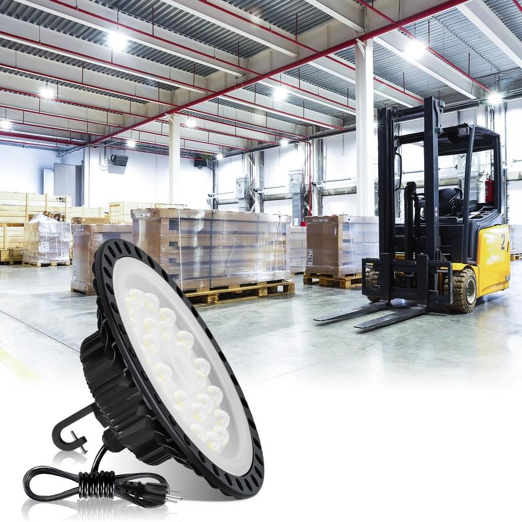 UFO High Bay Light Waterproof LED Garage Floodlight High Brightness Industrial Plant Lighting Lamp