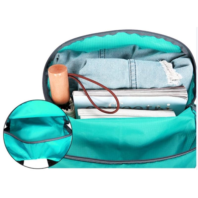 Neutral Outdoor Folding Bag Ultra Light Portable Storage Travel Bag Waterproof Backpack Sports Fitness Knapsack Skin Bag