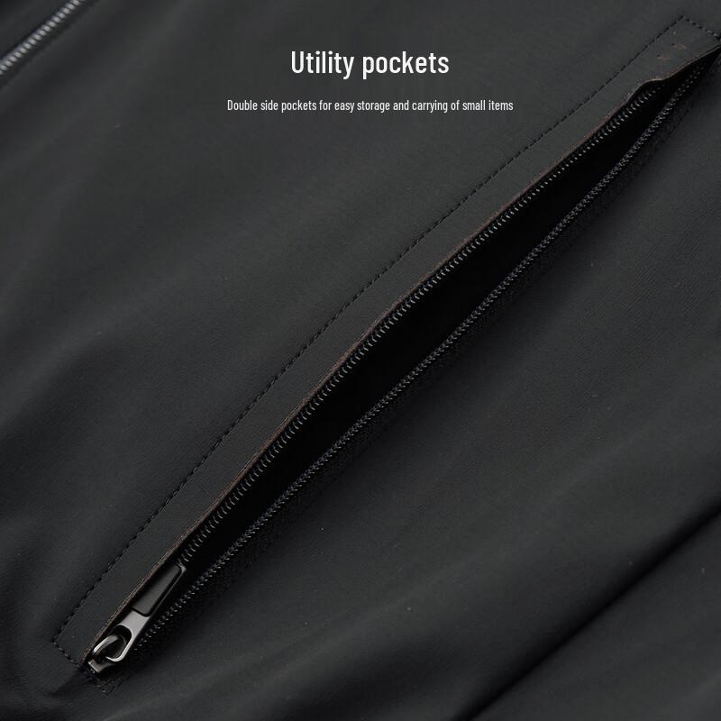 Shanshan Men's Business Casual Stand-Collar Jacket