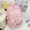 School Bag New High-value College Style Fresh and Sweet Backpack Junior High School Students Lightweight Travel Backpack