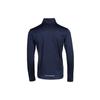 Nike Pacer Dri-FIT Solid Print Half-Zip Running Sports Fitted Stand Collar Long Sleeve T-Shirt Men Tops Navy BV4756-452