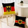 GGermany Pillow Case Living Room Accent Couch Back Support Square Lounge Restful Nap Companion ?