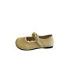 Mary Jane shoes spring and summer 2025 new versatile shallow mouth flat bottom with skirt single shoes women's four seasons