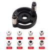 3-10mm Vertical Doweling Jig Kit Self Centering Drill Guide Locator Aluminum Alloy Woodworking Hole Puncher DIY Furniture Connection