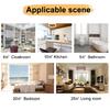 90W 2.2L Smart Home Dehumidifier Large Screen LCD Display Air Dryer Automatic Bucket Shut-Off Purifier with Remote Control
