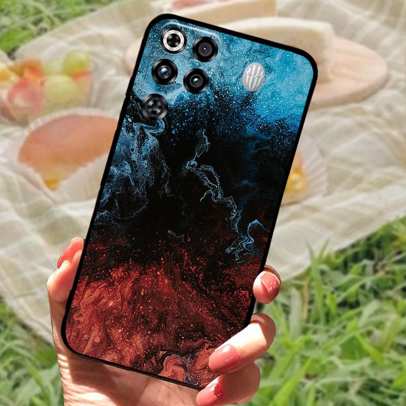 Custodia per ZTE Nubia Red Magic 11 Pro Plus, Cover Morbida in Silicone TPU Antiurto per RedMagic 11Pro 11Pro+, Guscio Protettivo