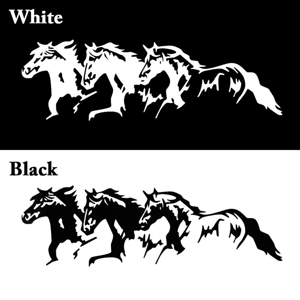 Waterproof Car Sticker Black Decoration Sticker PET Material