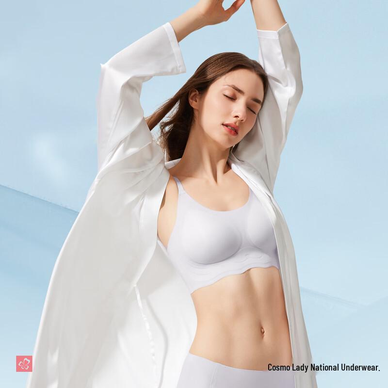 Urban Lady Women s Wireless Cool-Touch Seamless Smooth Bra 2B322L M
