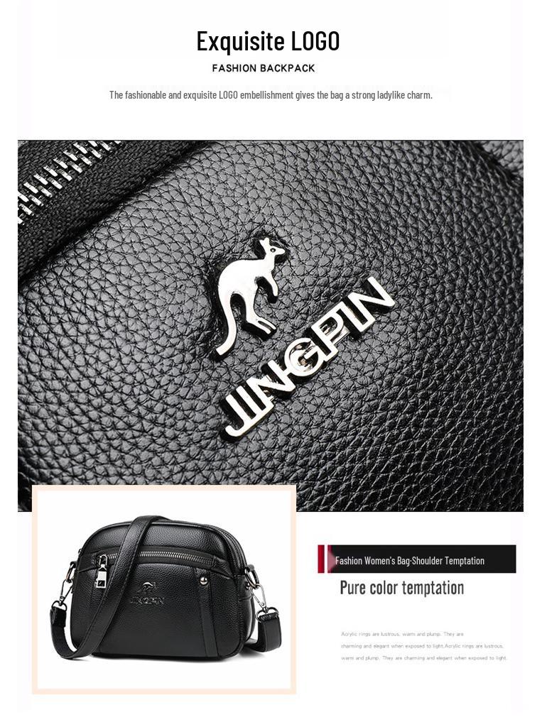Women's High-End Crossbody and Shoulder Bag, Trendy 2025 Style Handbag for Moms