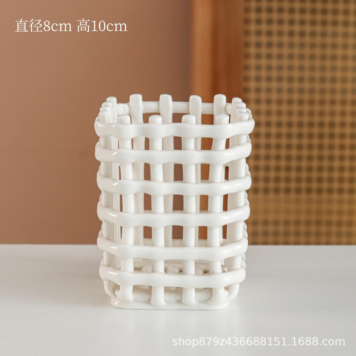 Nordic Ceramic preparation Toothbrush Holders Multi-purpose Makeup Brush Pen Holder home Bathroom Toothbrush Razor storage racks