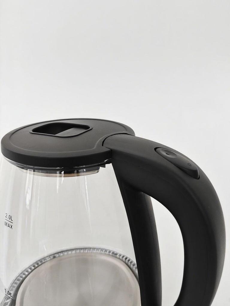 European & British Standard Transparent Electric Glass Kettle for Cross-Border Use