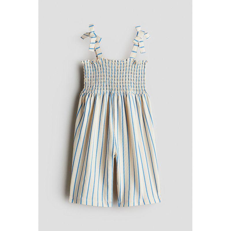 

Детская одежда HM Комбинезоны для малышек 2025 Лето Тонкий Новый тип Комбинезон для малыша и с полосками на щиколотках 1293601