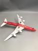 47cm Model Aircraft B747-8 Prototype Airways Diecast Resin Airplane 1/160 Scale With Light Collectible Model Kit Ornament