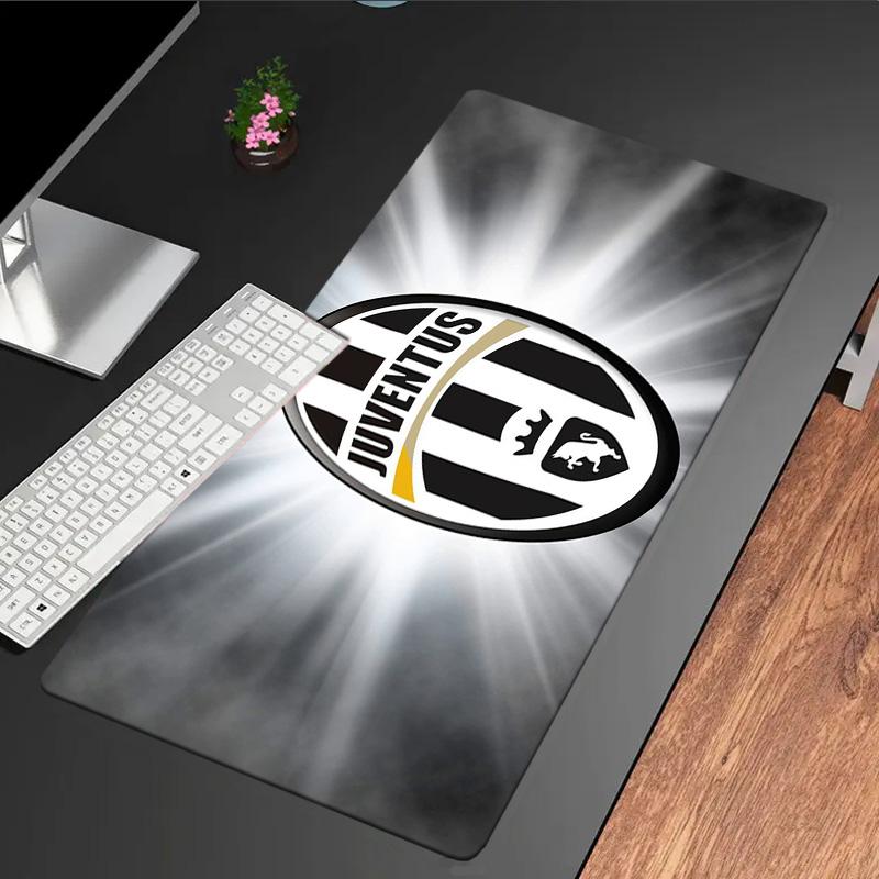 Tappetino per mouse Logo Juventus Football Club Tappetino per mouse, Tappetino per mouse da gioco, Tappetino per tastiera, Decorazione da scrivania per computer portatile Regalo per tifoso Regalo di compleanno