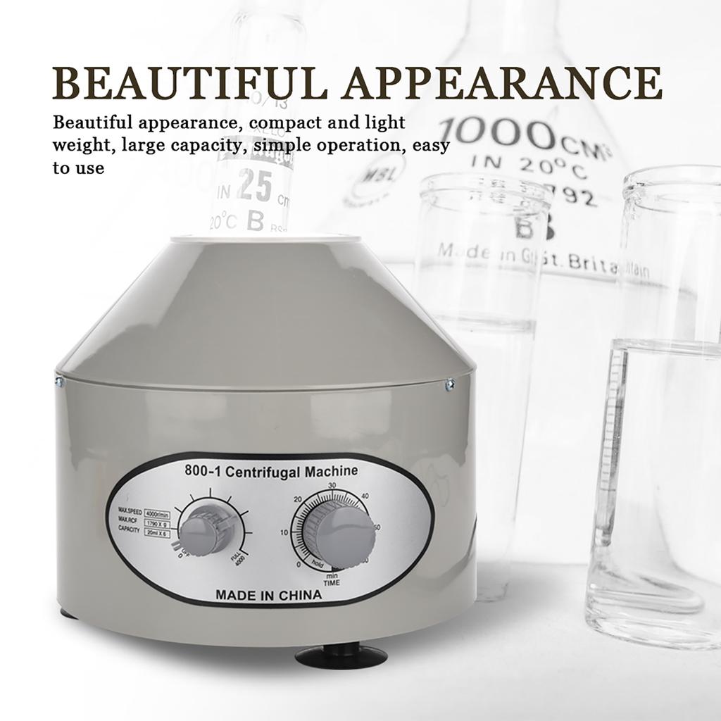 Electric Centrifuge Lower Speed Desktop Laboratory Centrifugal Machine