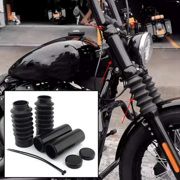 Fork Cover Protectors for 2006-2017 Harley-Davidson Dyna Street Motorcycles