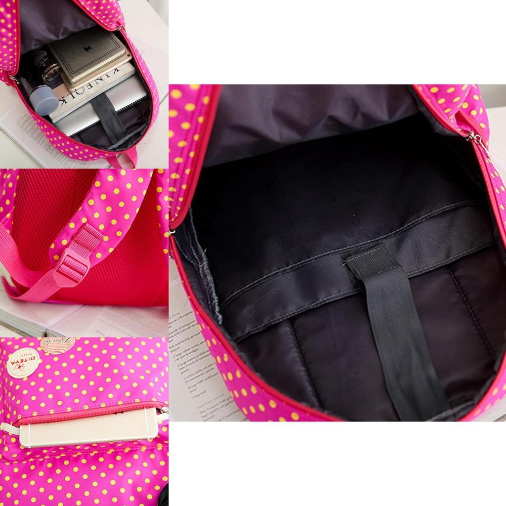 Simple And Artistic 3pcs/set Backpack For Middle School Including Lunch Box And Shoulder Bag