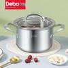 Debo Black 20cm 316 Stainless Steel Soup Pot