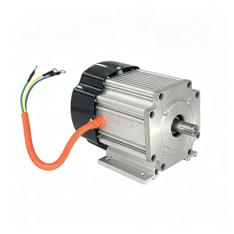 3000W High-Power DC Brushless Motor for High-Voltage Cleaning, Mechanical Modification, 48V/60V/72V, Single Key Shaft