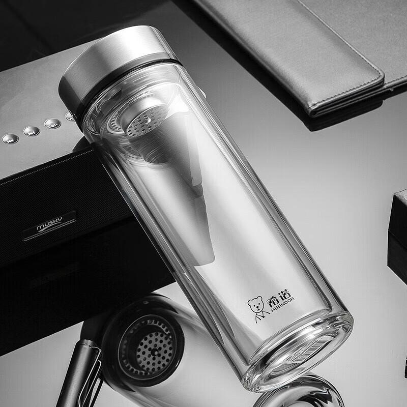 Xinuo Double-Layer Glass Tea Infuser Cup XN-7073