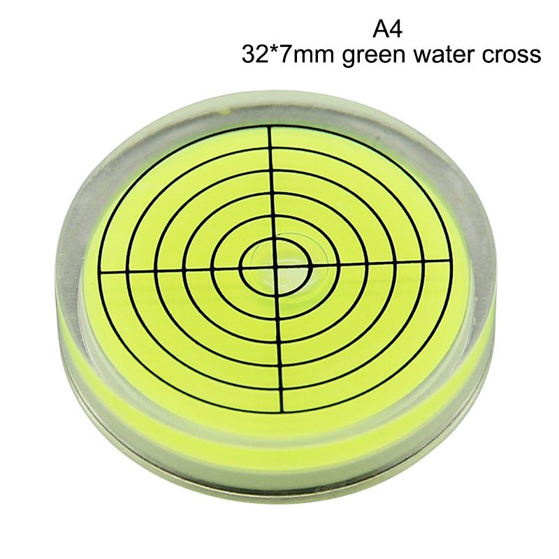 1/3 buc Nivel cu bulă orizontală Precizie înaltă Mediu Înconjurător Nivel cu bulă circulară Mini kit de măsurare circular