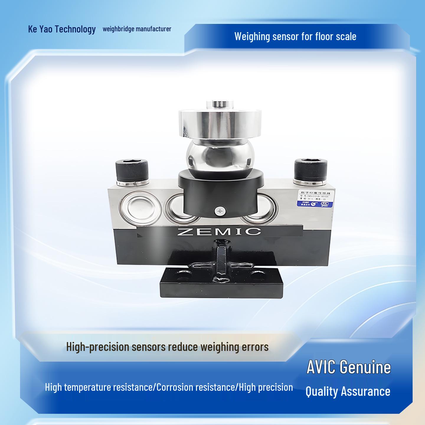 ZEMIC DHM9Bd10 Large Weighbridge Truck Scale Sensor, Digital Bridge Sensor 30T/40T 20T Analog (No Accessories)