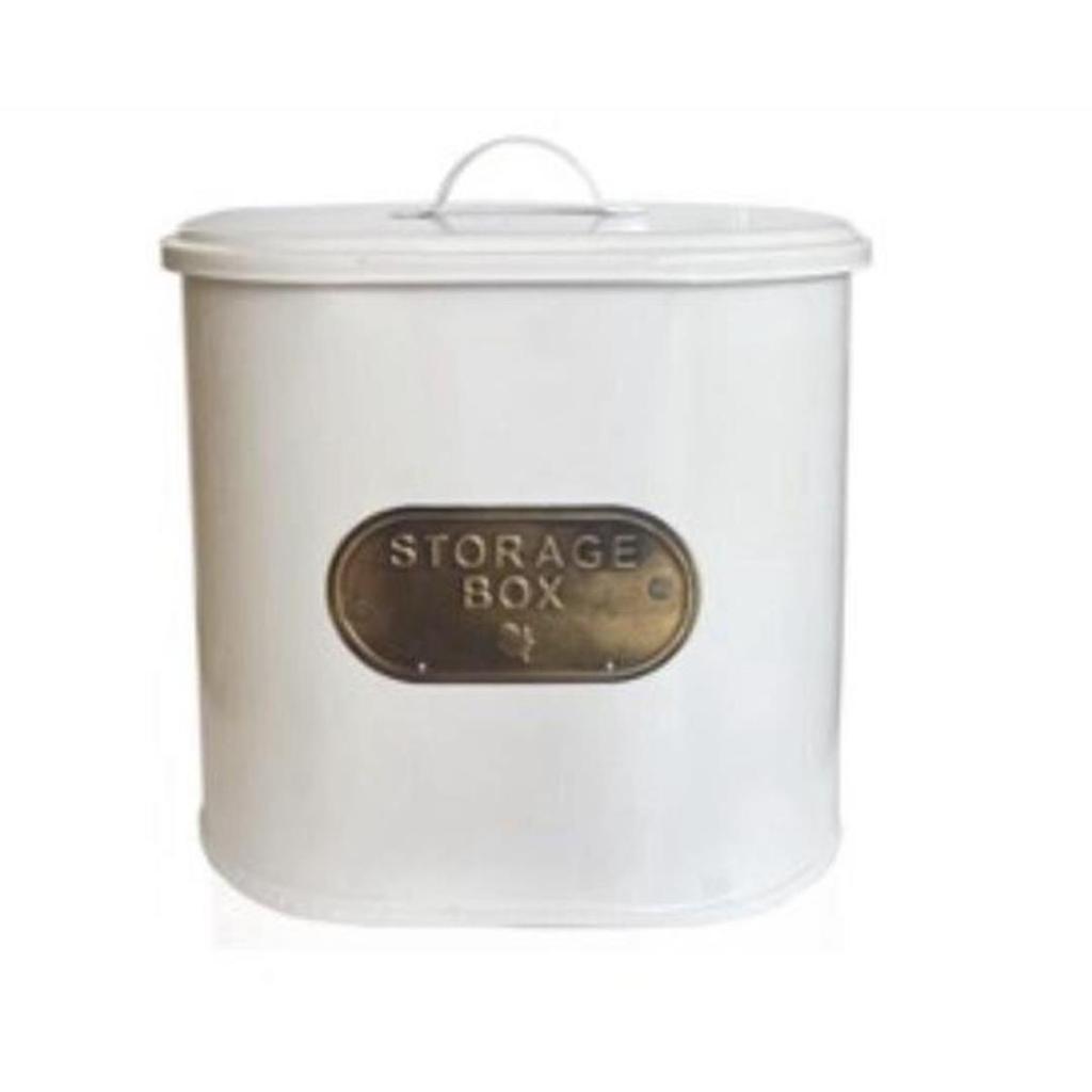 Evstyle Oval Detergent Bo White 28x13x21 Cm