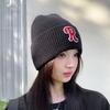 Autumn and Winter Hats for Women Warm Ear Protection Pullover Knitted Woolen Hats Casual and Versatile Baotou Cold Hats for Men