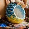 Flexible Silicone Pinecone Planter Mold Crafting Decorative Containers For Resin Cement Candle Handmade Gifts